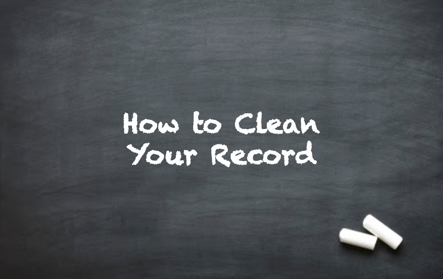 How to Clean Your Record