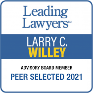 Leading Lawyers - Larry C. Willey - Advisory Board Member Peer Selected 2021